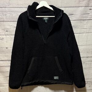 Roots fleece pullover hoodie